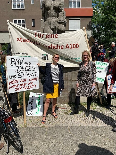 Weniger Verkehr in die Stadt- stadtverträgliche Umbauplanung des Autobahndreiecks Funkturm