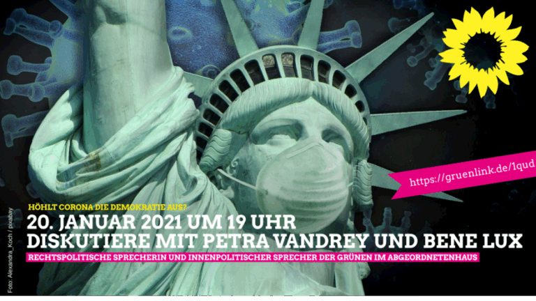 Themenabend: Höhlt Corona die Demokratie aus?