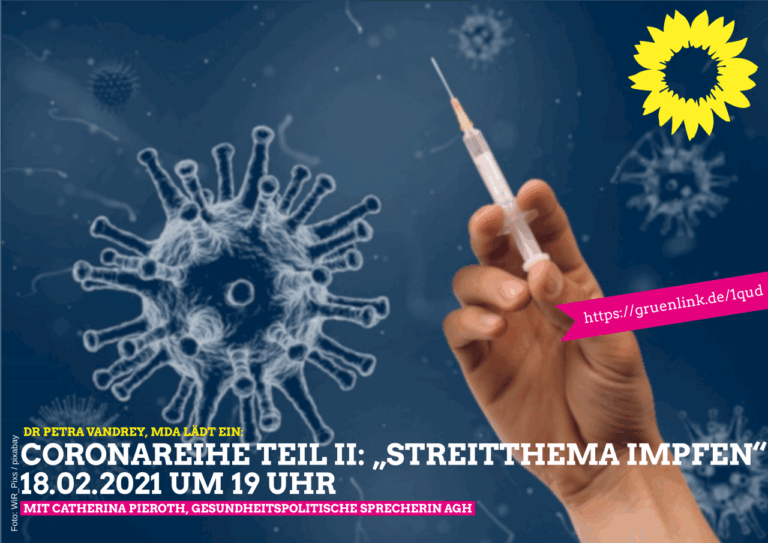 Diskussionsreihe Corona: Streitthema Impfen
