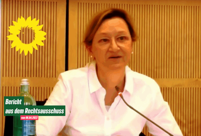 Bericht: Rechtsausschuss vom 06.04.2022