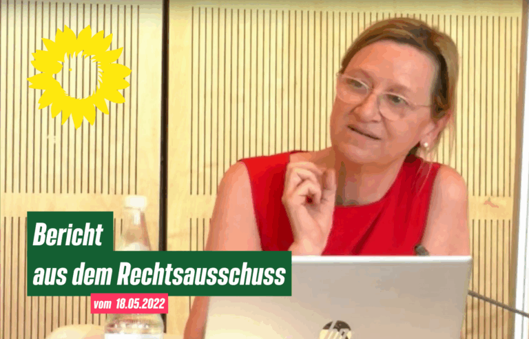Bericht: Rechtsausschuss vom 18.05.2022