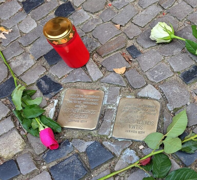 Stolpersteinspaziergang am 9. November 2024 – Eine bewegende Erinnerung