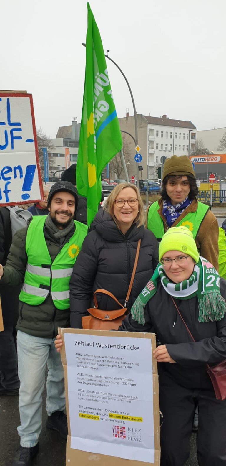 Westendbrücke in Charlottenburg: Überdimensionierter Autobahnbau ohne Beteiligung der Anwohnenden mitten im Wohngebiet?